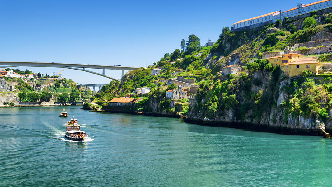 Dourofloden i Porto, Portugal